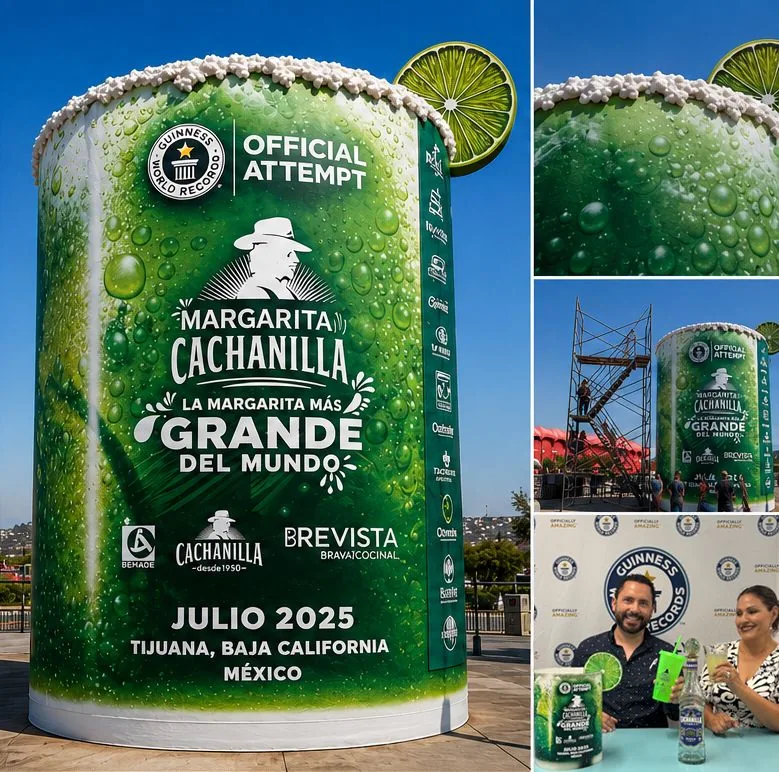 Margarita WRG, intento oficial Guinness World Records en Tijuana